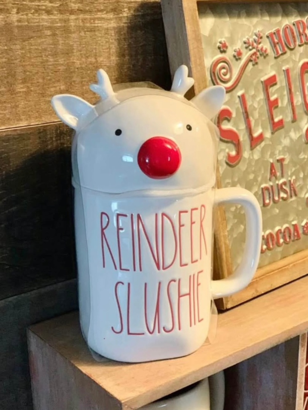 Reindeer Slushie Mug - Picture 1 of 1